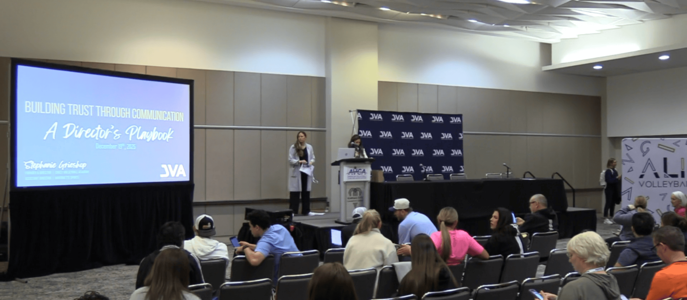 Building Trust Through Communication: A Director’s Playbook (presented by JVA – Indoor Club Management Track)