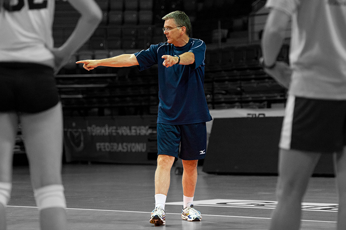 Legendary volleyball coach and educator Jim Stone