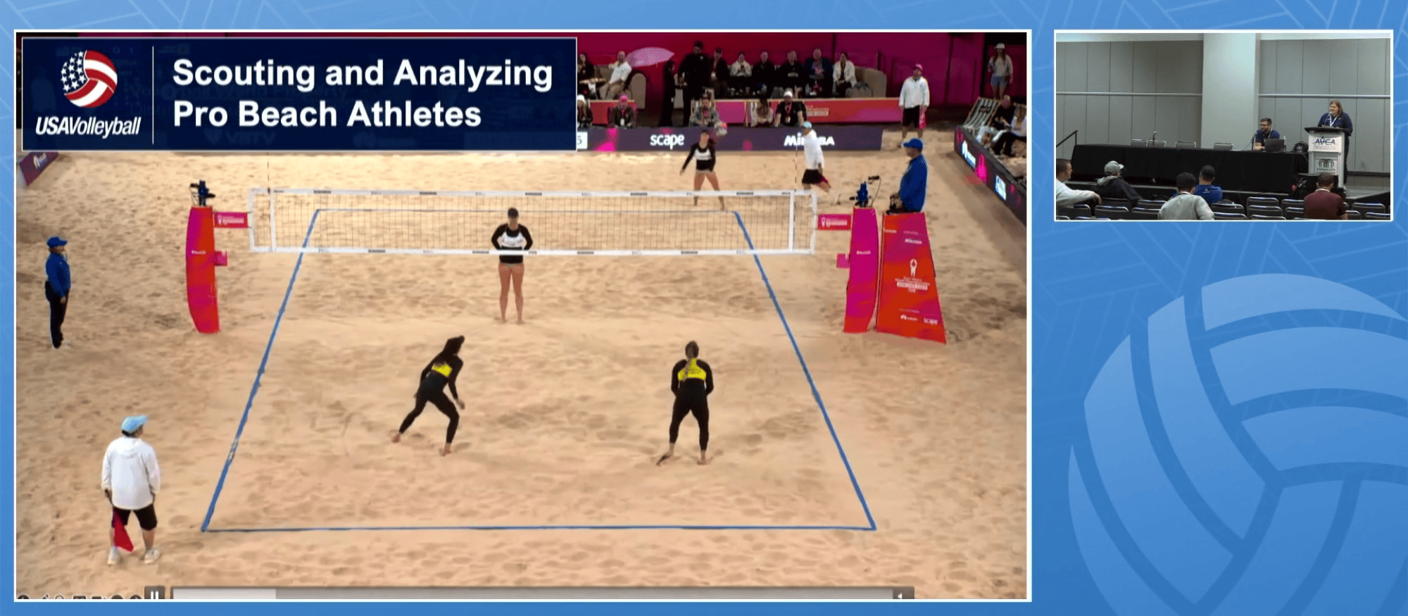 Scouting and Analyzing Pro Beach Athletes (Presented by USA Volleyball)