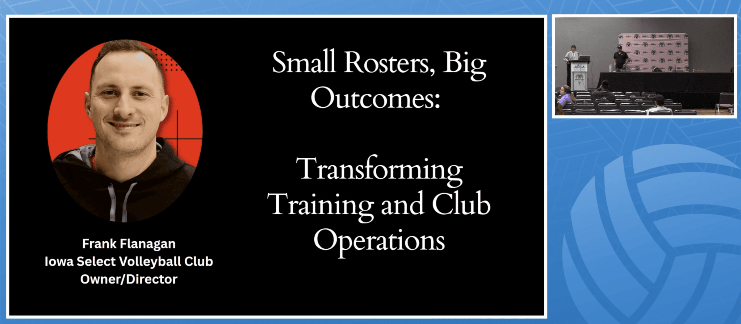 Small Rosters, Big Outcomes: Transforming Training and Club Operations