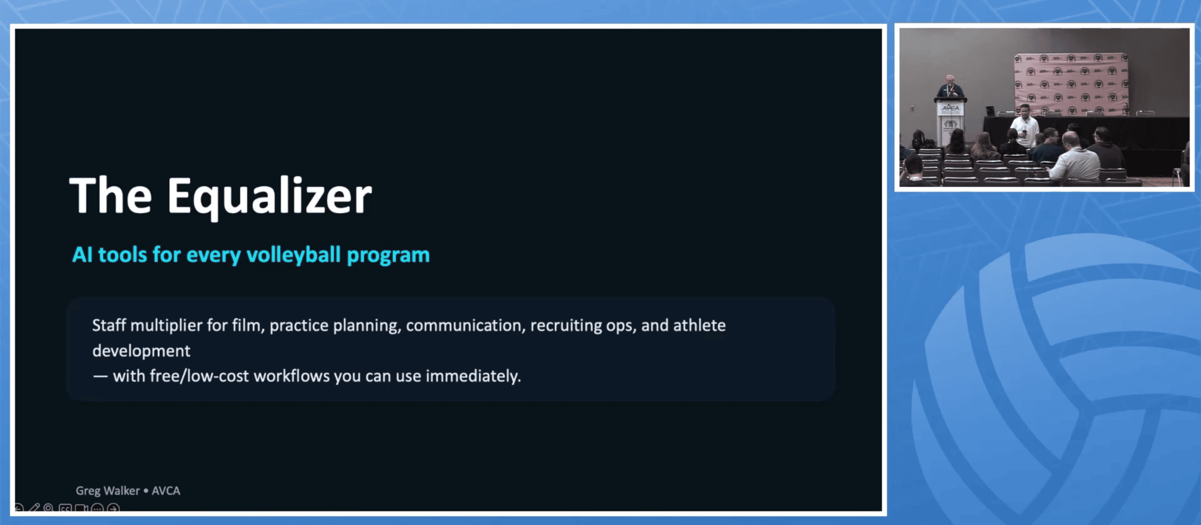 The Equalizer: AI Tools for Every Volleyball Program