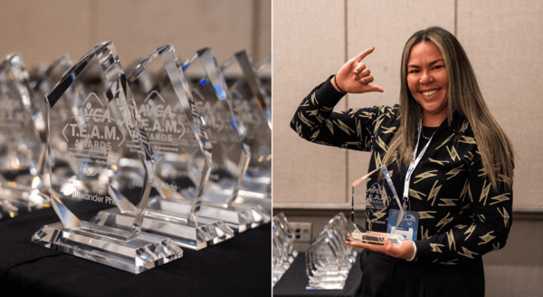 Sports Imports works with the AVCA on its T.E.A.M. award program.