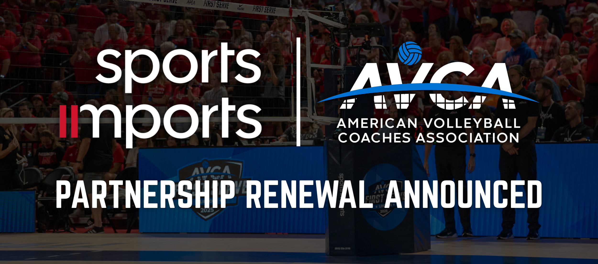 AVCA and Sports Imports Extend Longstanding Partnership