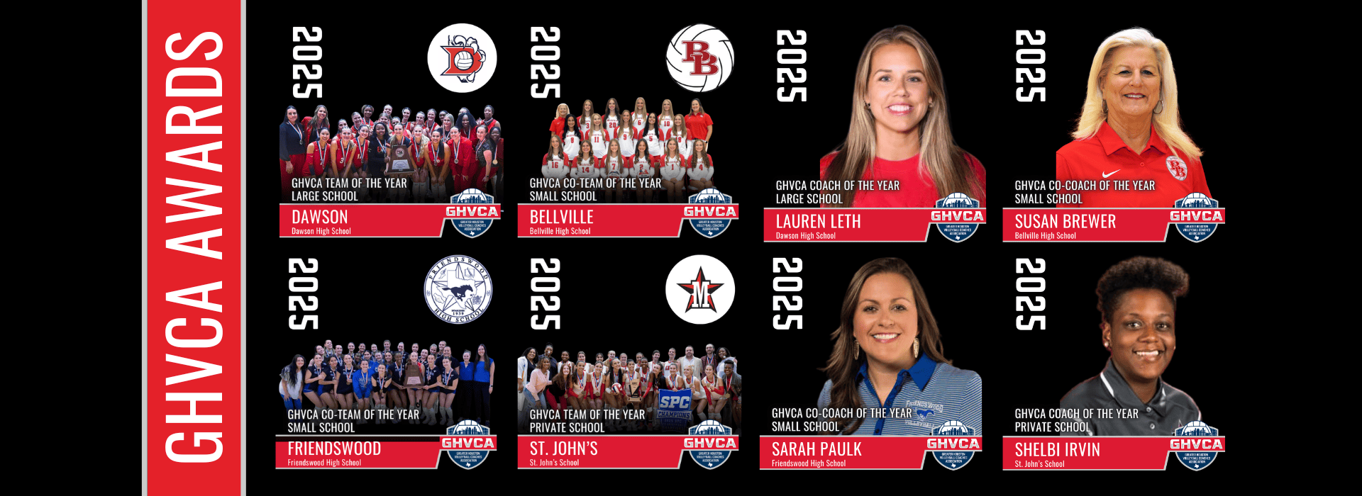 2025 GHVCA Post-Season Awards