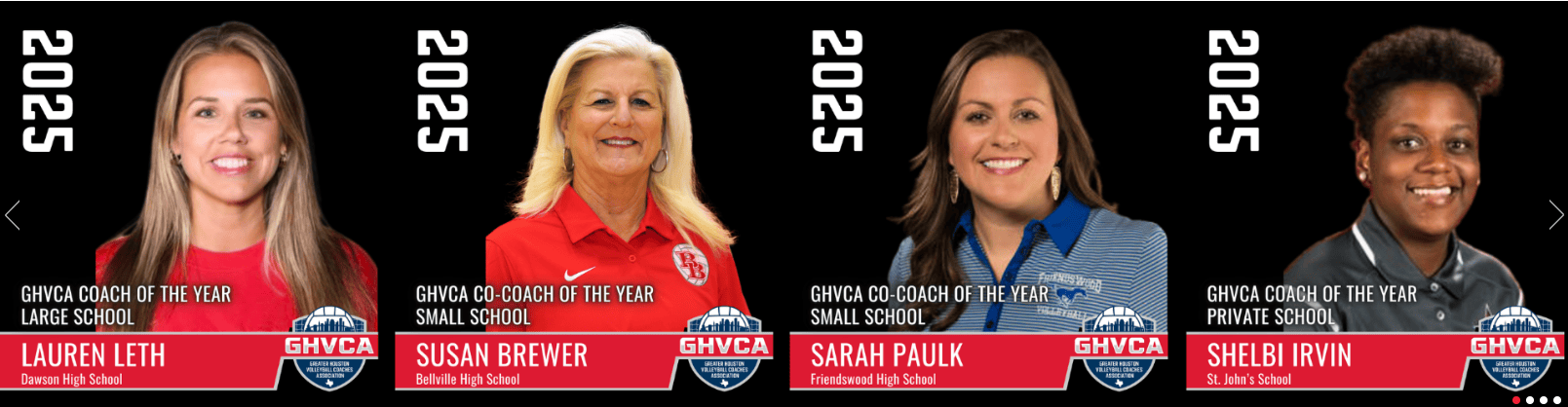 GHVCA Coaches Awards