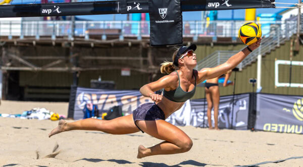 2026 AVCA Junior Beach Second-Team All-American Cora Loomer