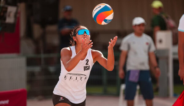 2026 AVCA Junior Beach First-Team All-American Ella Grimes