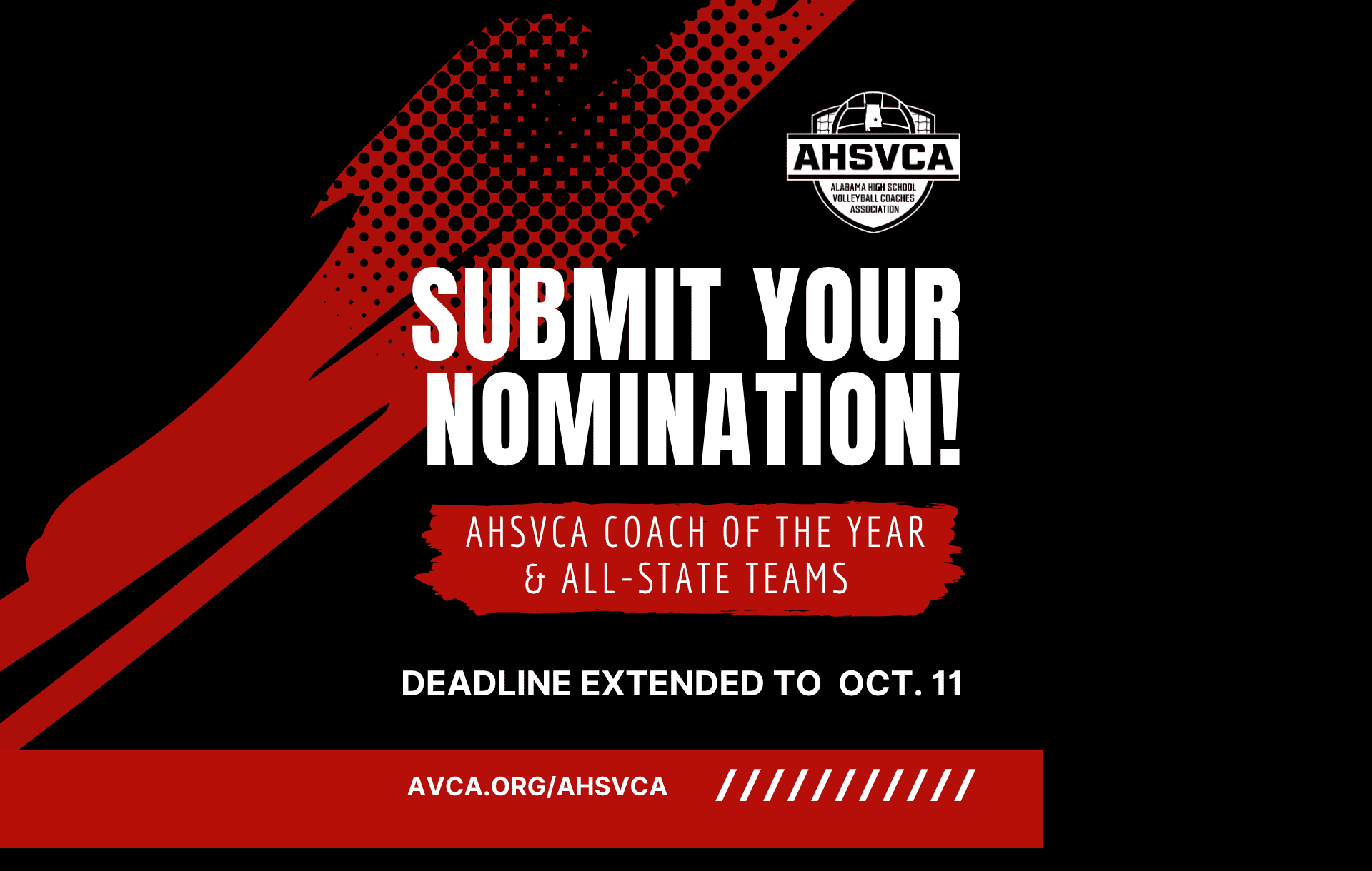 2026 AHSVCA All-State & COY Nominations Extended