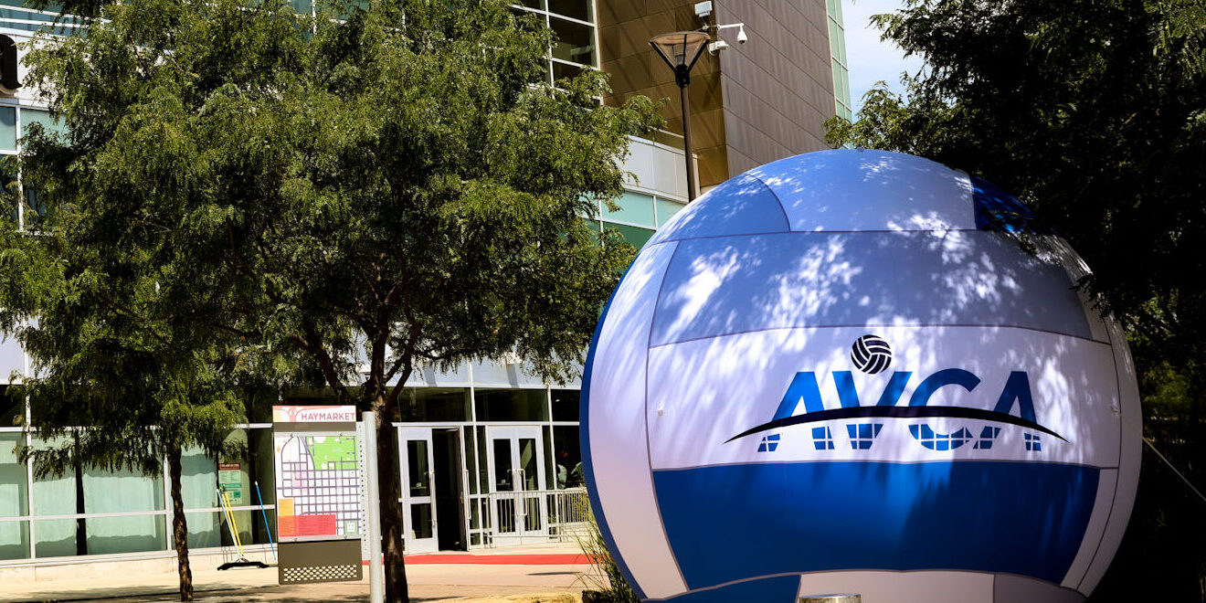 AVCA Volleyball Inflatable