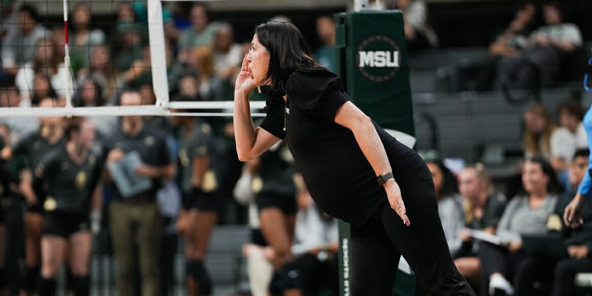 Volleyball coach on sale