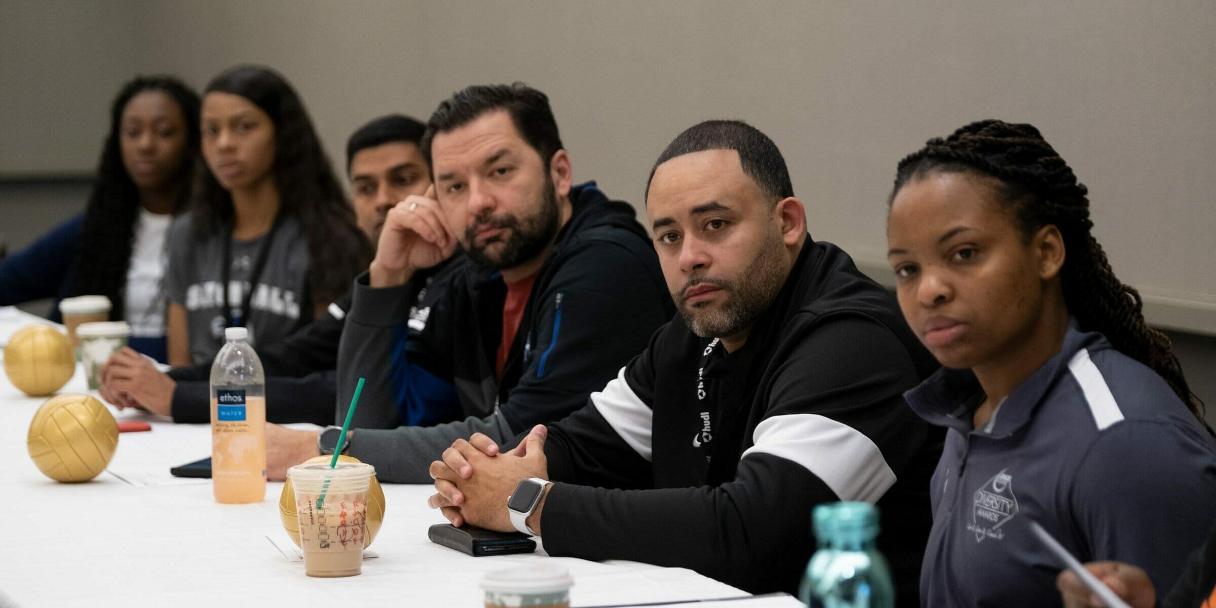 Volleyball Coaches learning at AVCA Convention