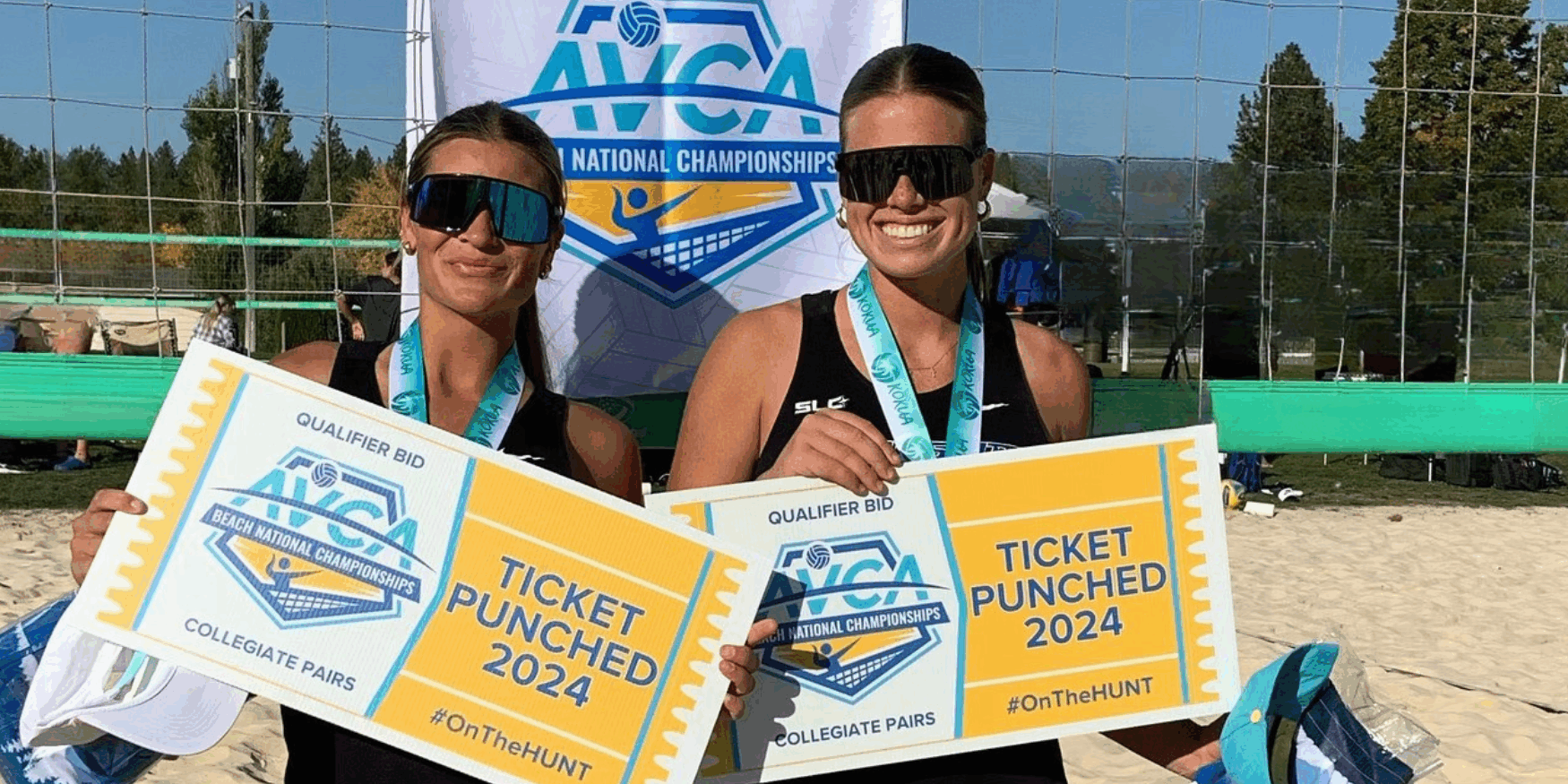 Boise State University beach volleyball players earned a bid at 2024 Kokua Bid Event