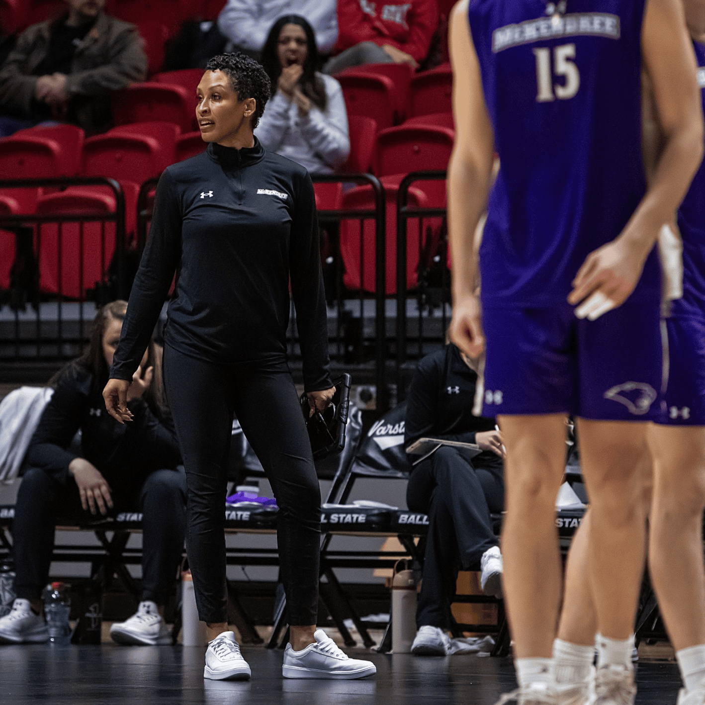 Nickie Sanlin is the men's volleyball coach at McKendree.